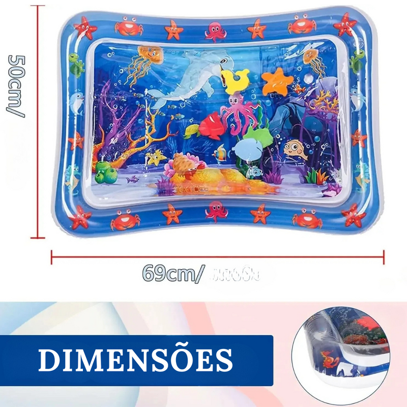 Tapete de Água Interativo - Diversão Garantida para seu Pet! 🐶😺