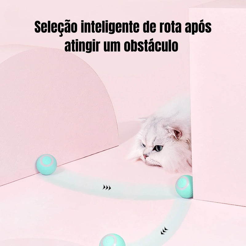 Bola Interativa Inteligente – Diversão Garantida para Seu Pet