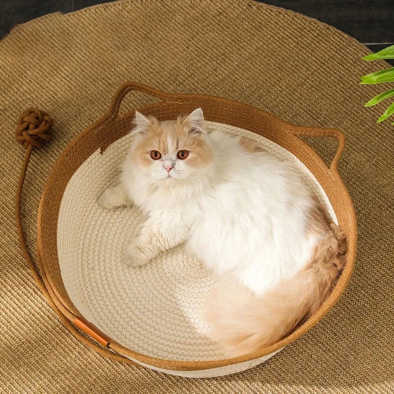 Proteja seus móveis com estilo usando o ArranhaDream! Esta cama arranhador oferece conforto e diversão para seu gato, mantendo suas garras longe do seu sofá. Garanta tranquilidade e móveis intactos! 😺