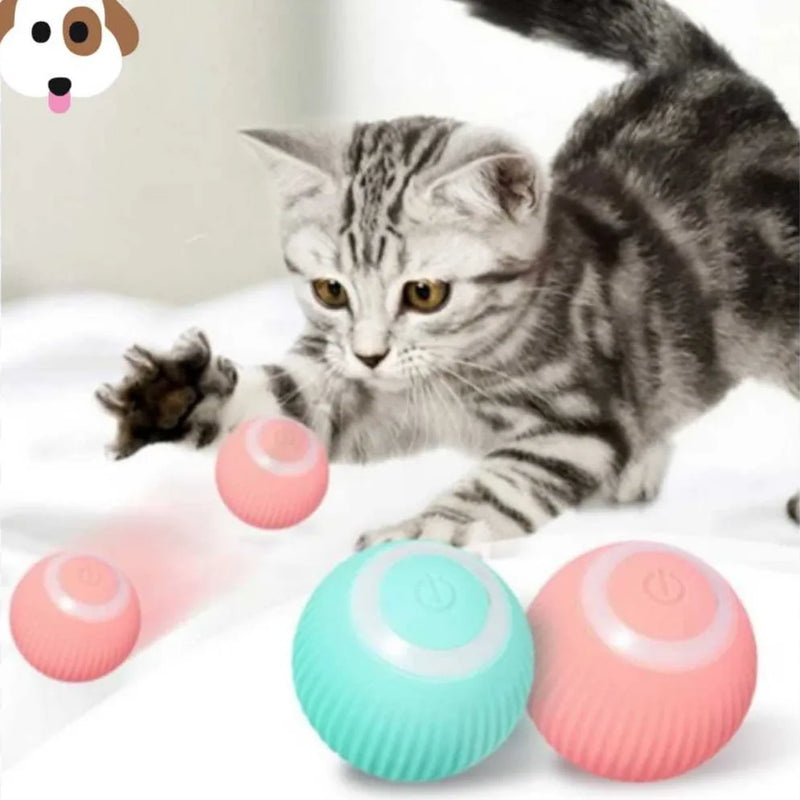 Bola Interativa Inteligente – Diversão Garantida para Seu Pet