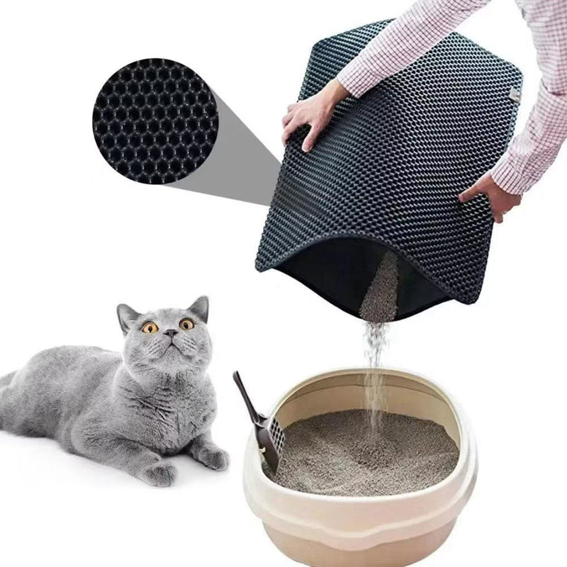 Fim da Areia Espalhada: O Único Tapete com Tecnologia de Retenção Máxima que Realmente Funciona! 😺